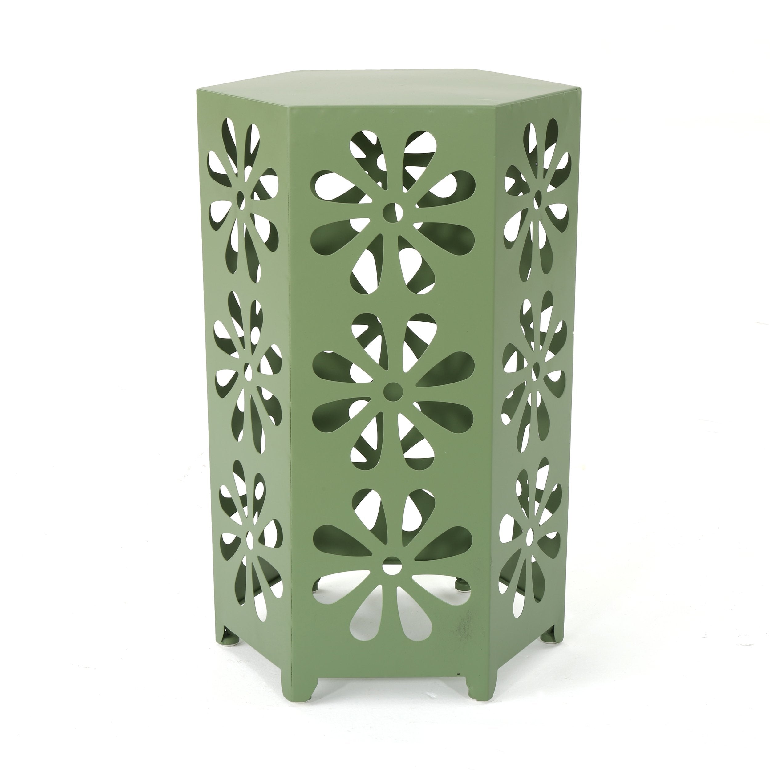 14 inch iron floral side table nh091303 14 inch iron floral side table nh091303