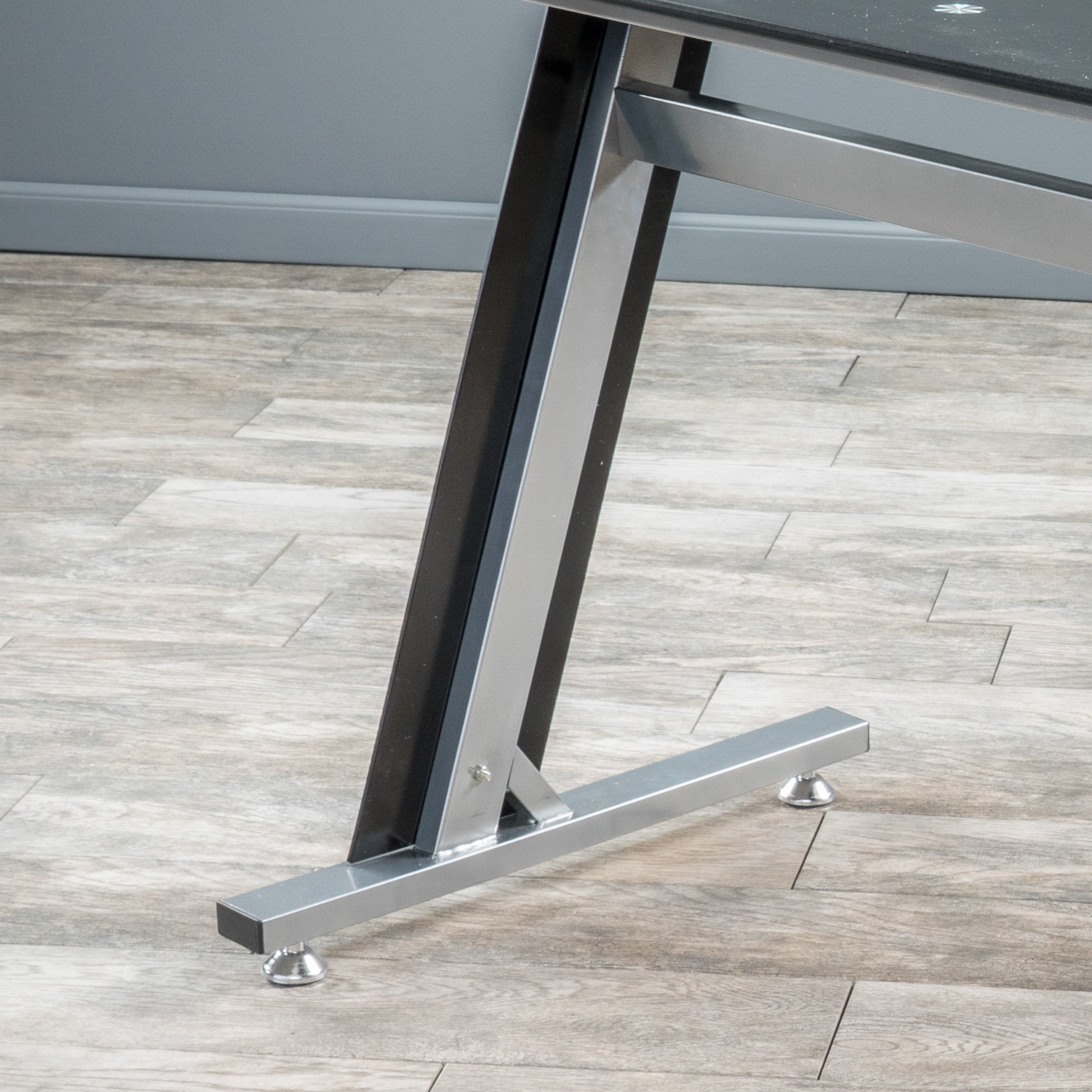 modern tempered glass computer desk with storage nh865592 modern tempered glass computer desk with storage nh865592