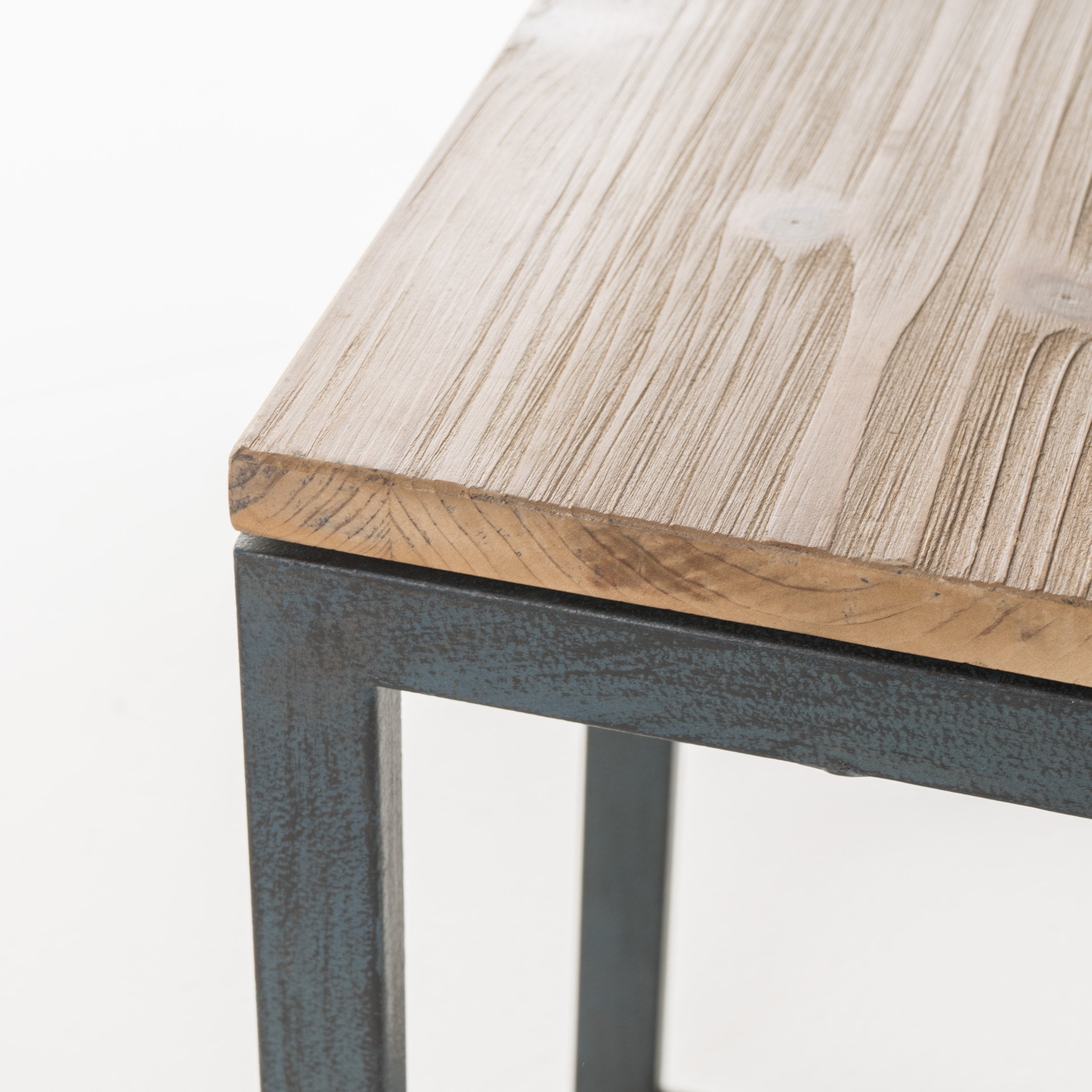 modern industrial firwood c shaped accent side table with iron frame nh780992 modern industrial firwood c shaped accent side table with iron frame nh780992