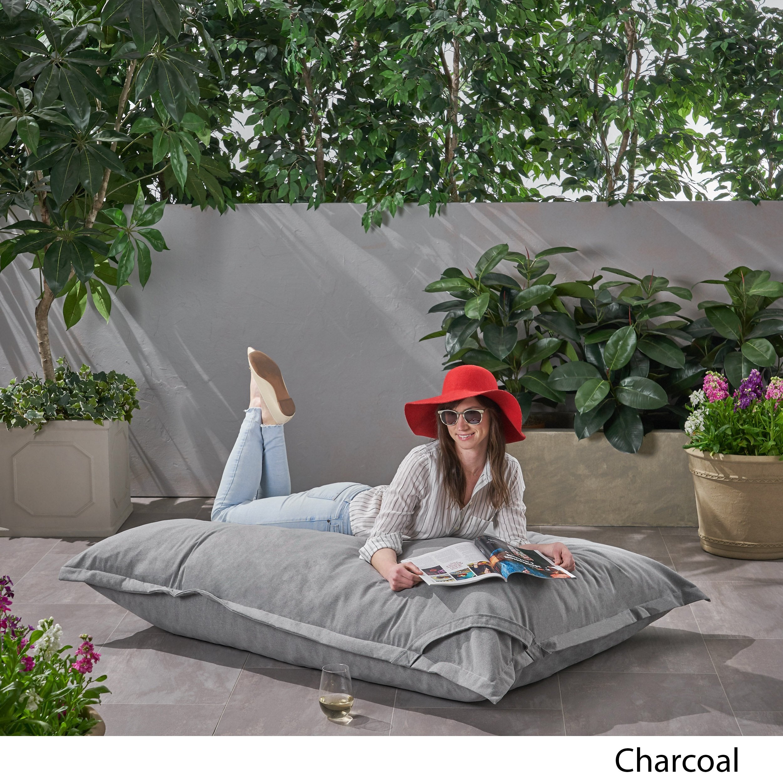 outdoor water resistant 5.5x4 lounger bean bag nh820803 outdoor water resistant 5.5x4 lounger bean bag nh820803