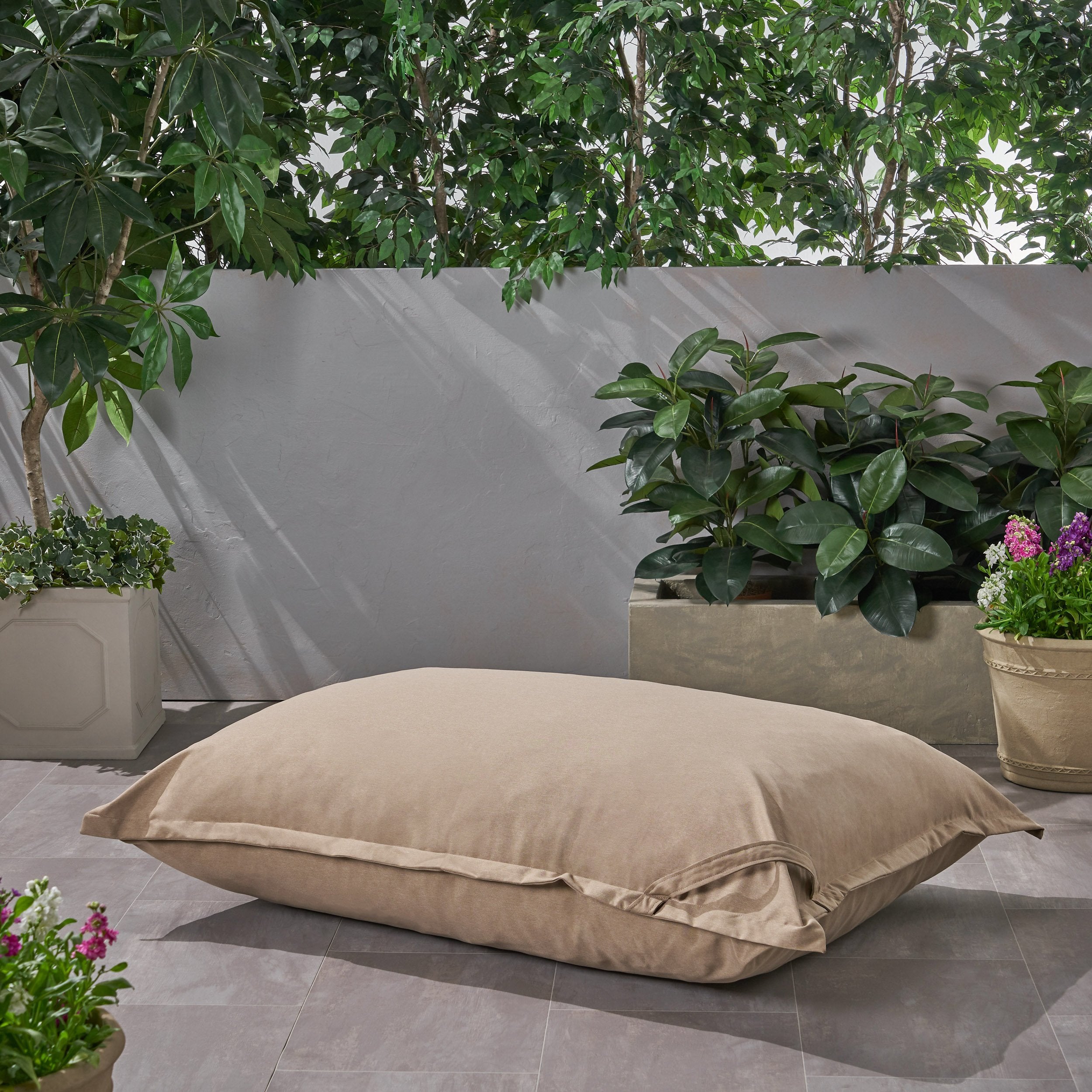 outdoor water resistant 5.5x4 lounger bean bag nh820803 outdoor water resistant 5.5x4 lounger bean bag nh820803