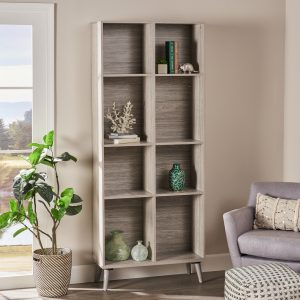 mid century modern bookcase nh782303