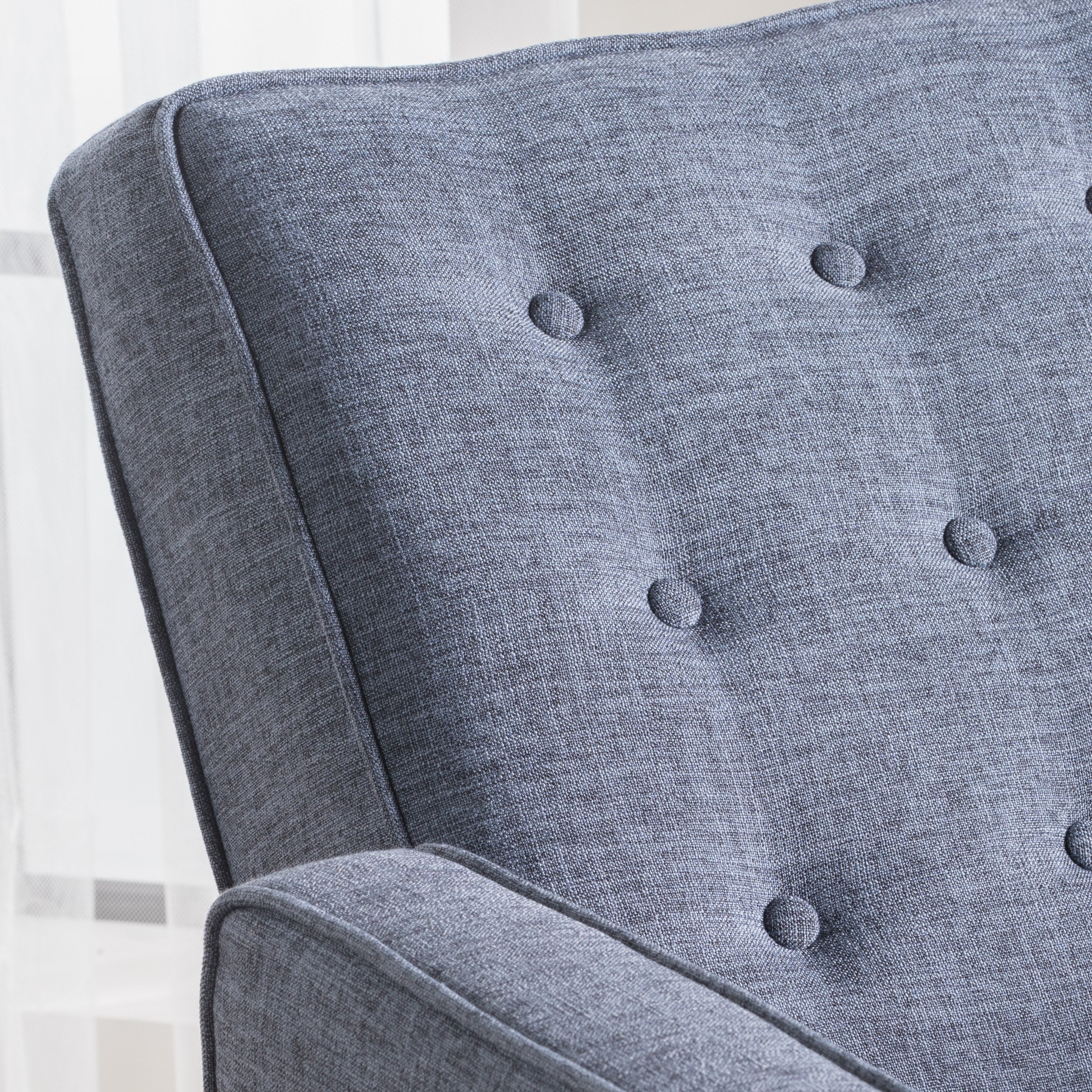 mid century modern tufted back fabric recliner nh495003 mid century modern tufted back fabric recliner nh495003