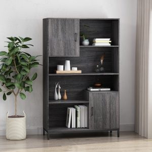 bookcase with storage cabinet nh888013