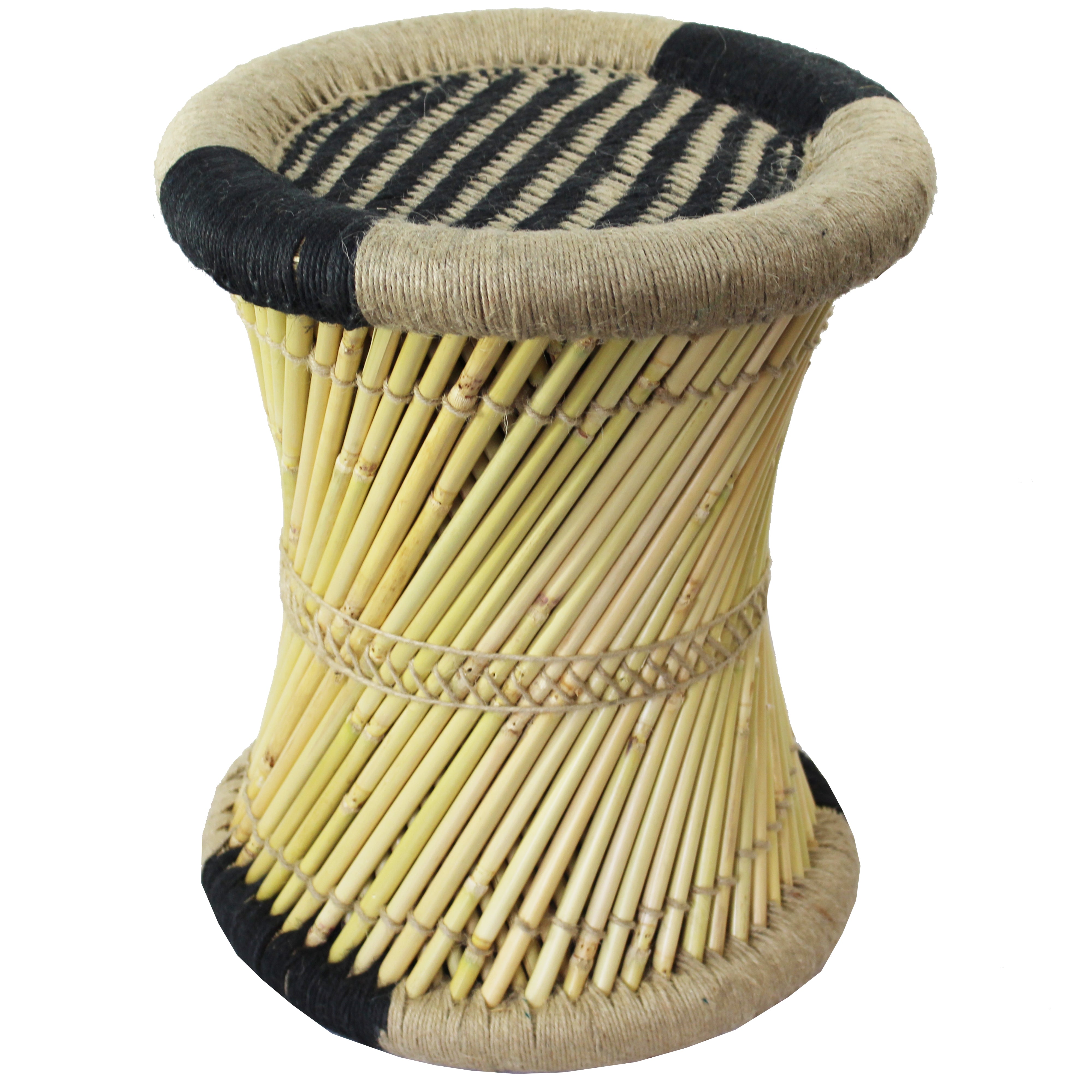 natural geo moray decorative handwoven jute accent stool (set of 2) natural geo moray decorative handwoven jute accent stool (set of 2)
