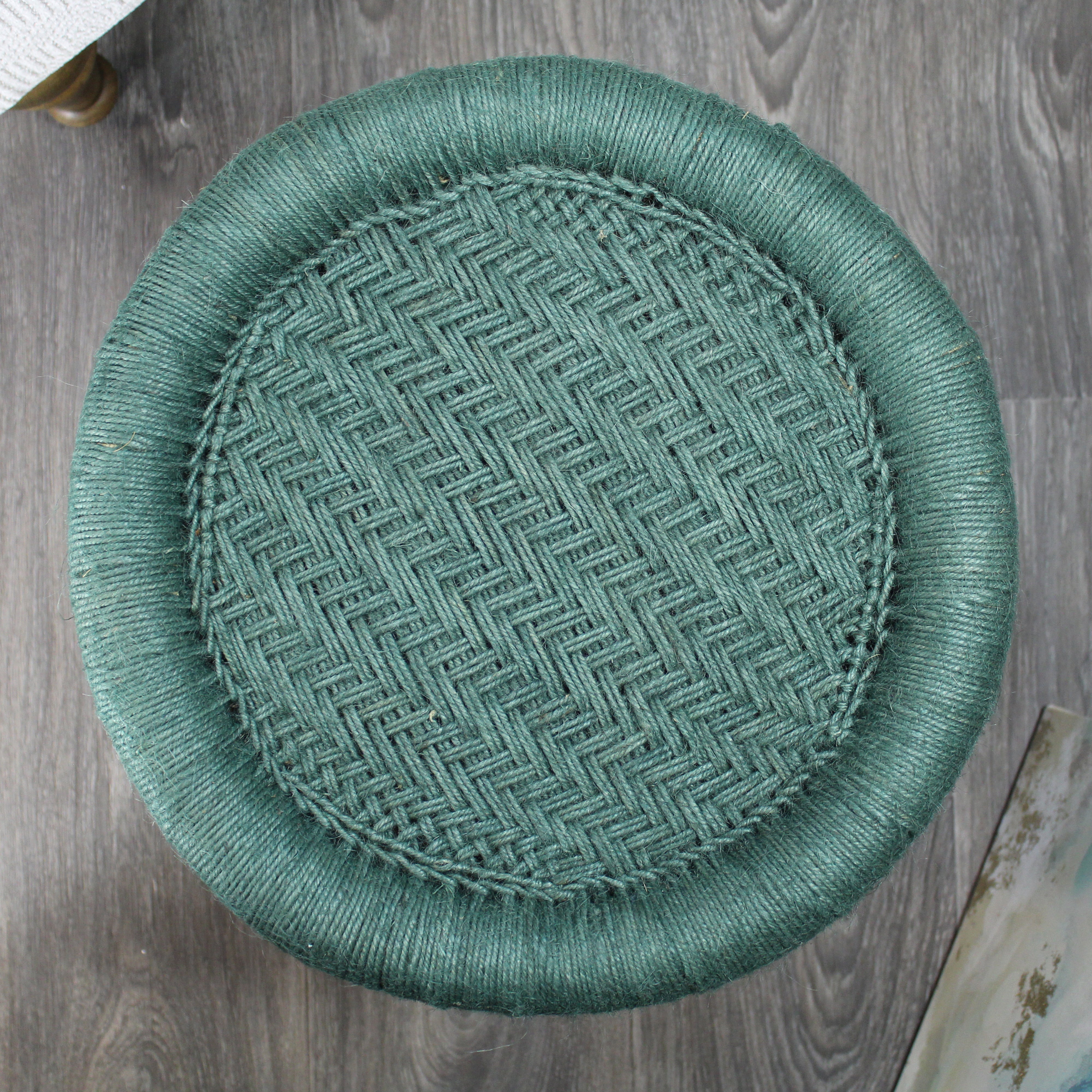 natural geo moray decorative handwoven jute accent stool (set of 2) natural geo moray decorative handwoven jute accent stool (set of 2)