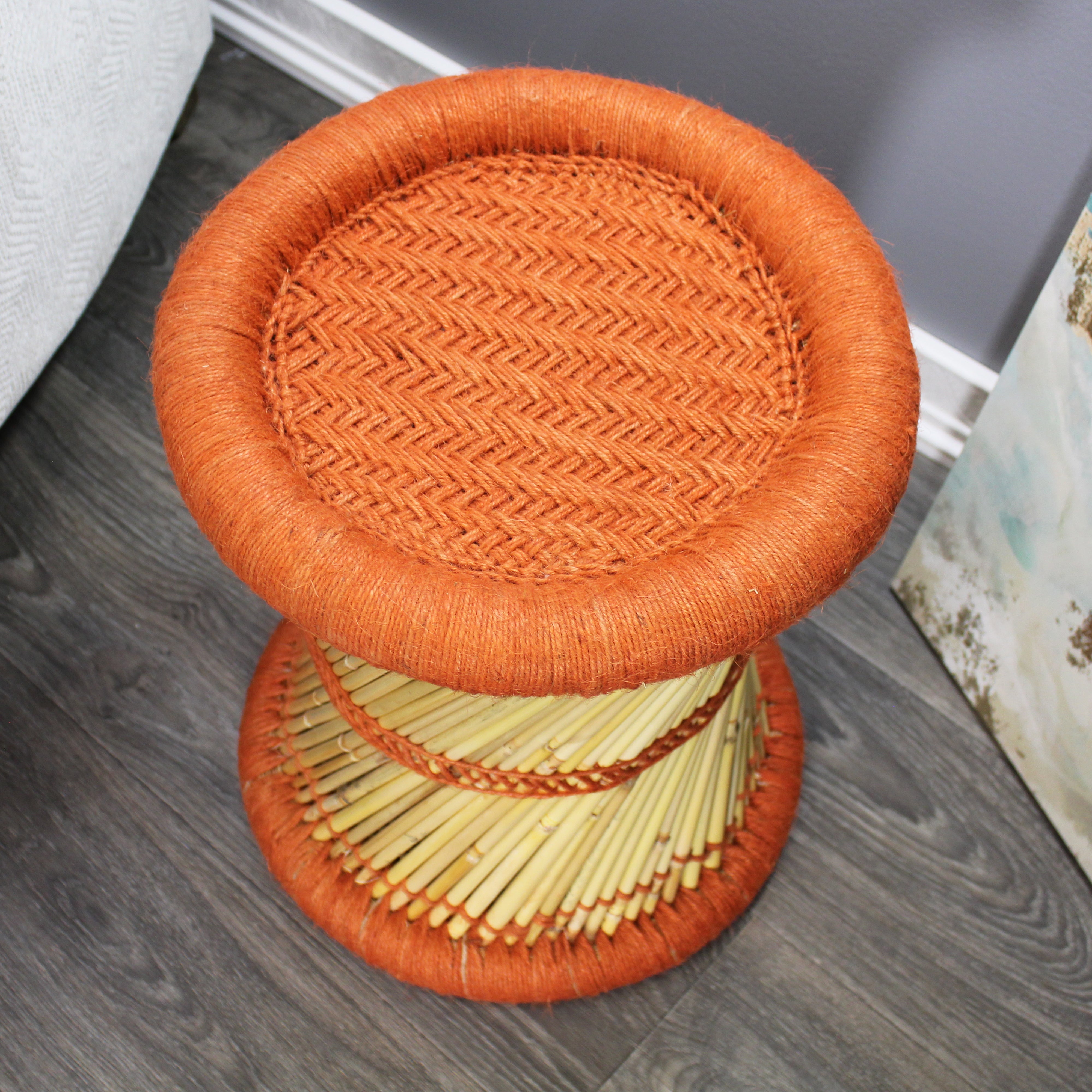 natural geo moray decorative handwoven jute accent stool (set of 2) natural geo moray decorative handwoven jute accent stool (set of 2)