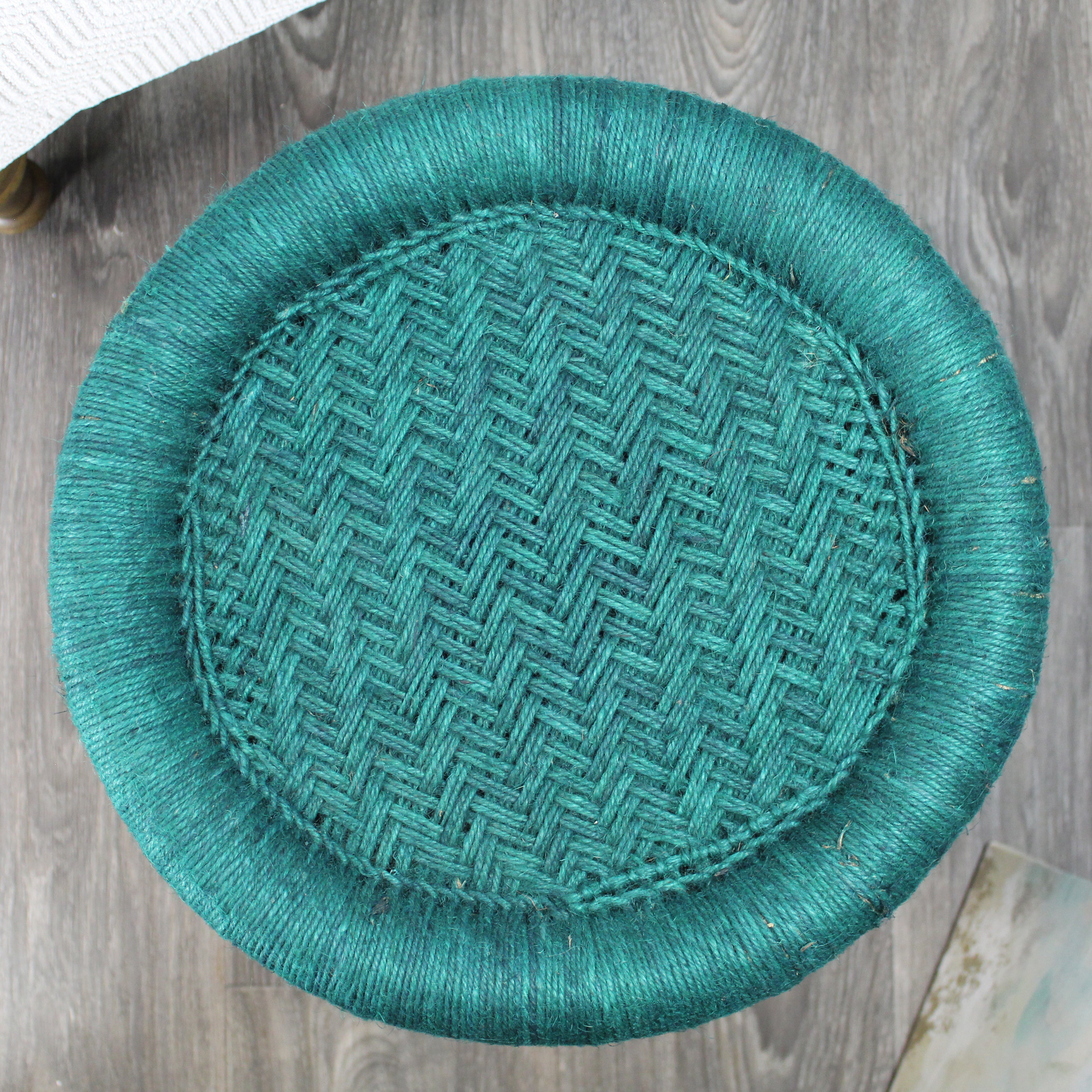 natural geo moray decorative handwoven jute accent stool (set of 2) natural geo moray decorative handwoven jute accent stool (set of 2)