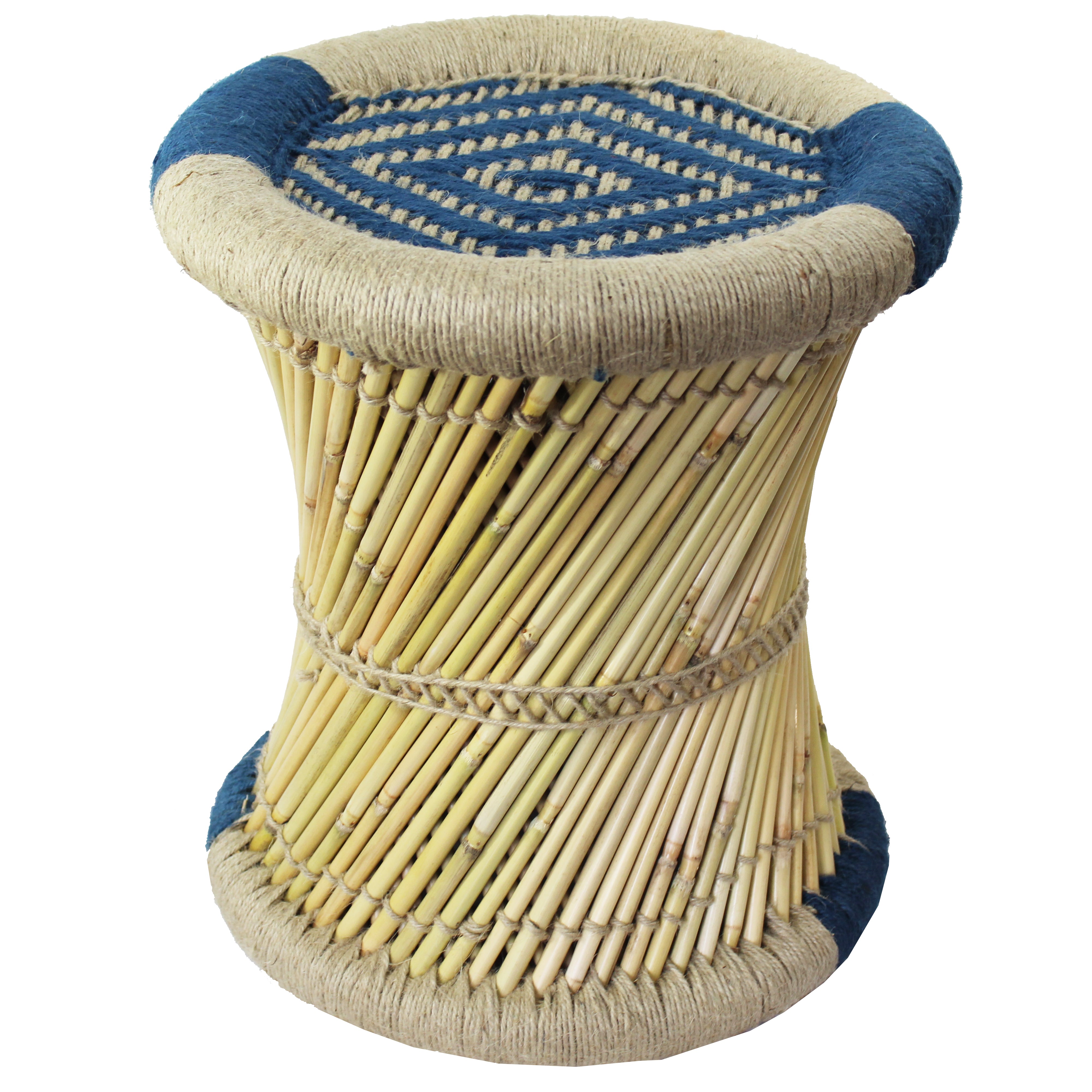 natural geo moray decorative handwoven jute accent stool (set of 2) natural geo moray decorative handwoven jute accent stool (set of 2)