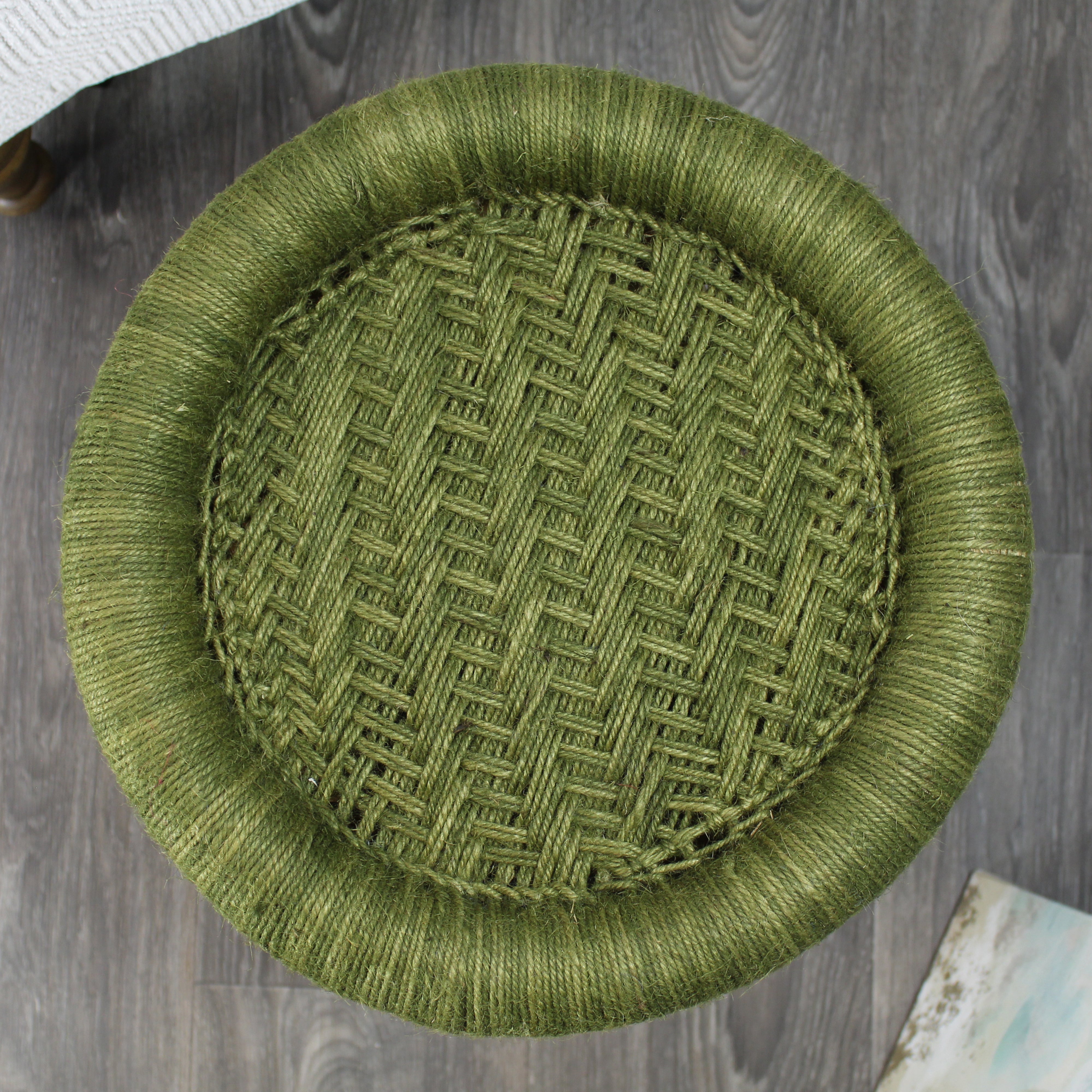 natural geo moray decorative handwoven jute accent stool (set of 2) natural geo moray decorative handwoven jute accent stool (set of 2)