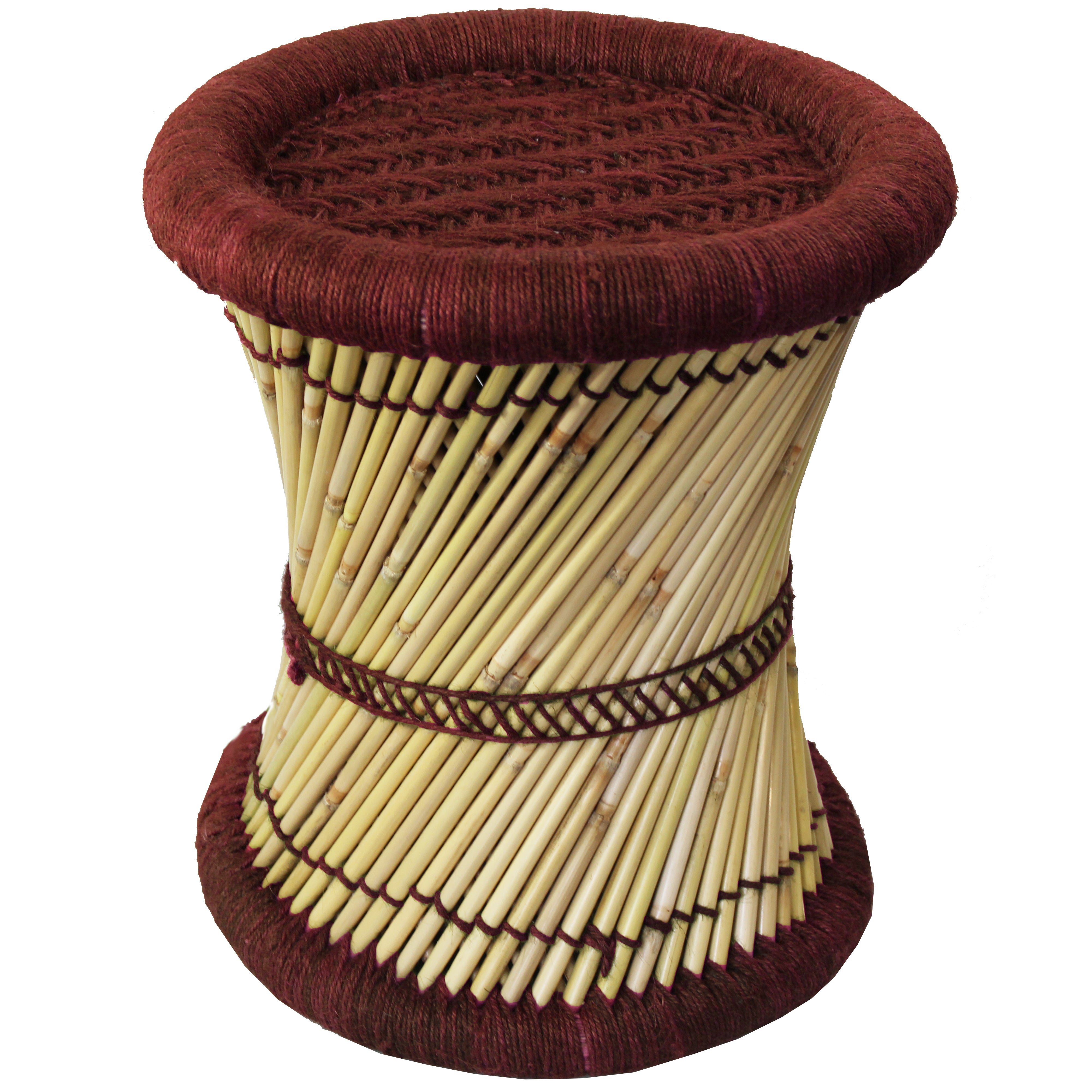 natural geo moray decorative handwoven jute accent stool (set of 2) natural geo moray decorative handwoven jute accent stool (set of 2)