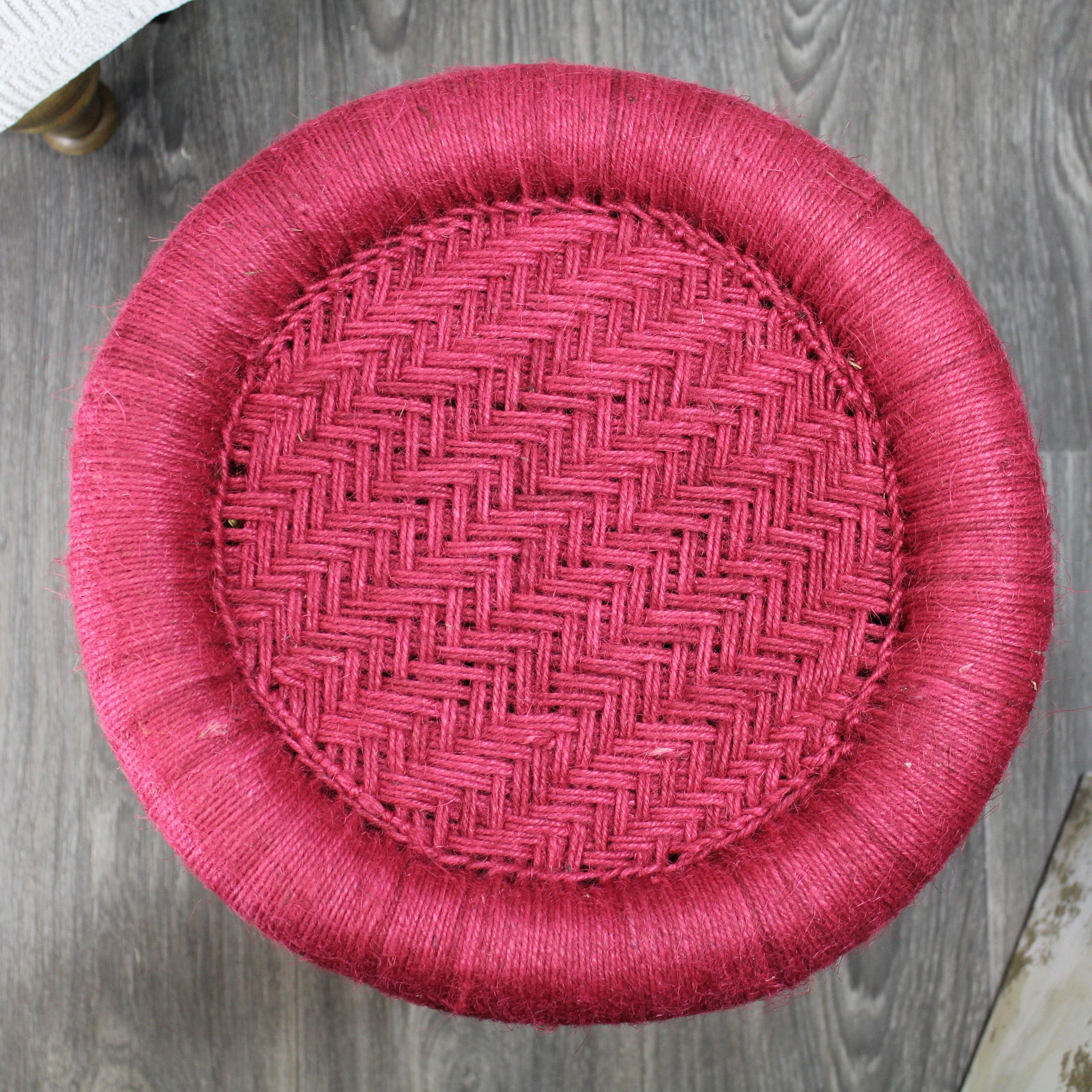 natural geo moray decorative handwoven jute accent stool (set of 2) natural geo moray decorative handwoven jute accent stool (set of 2)