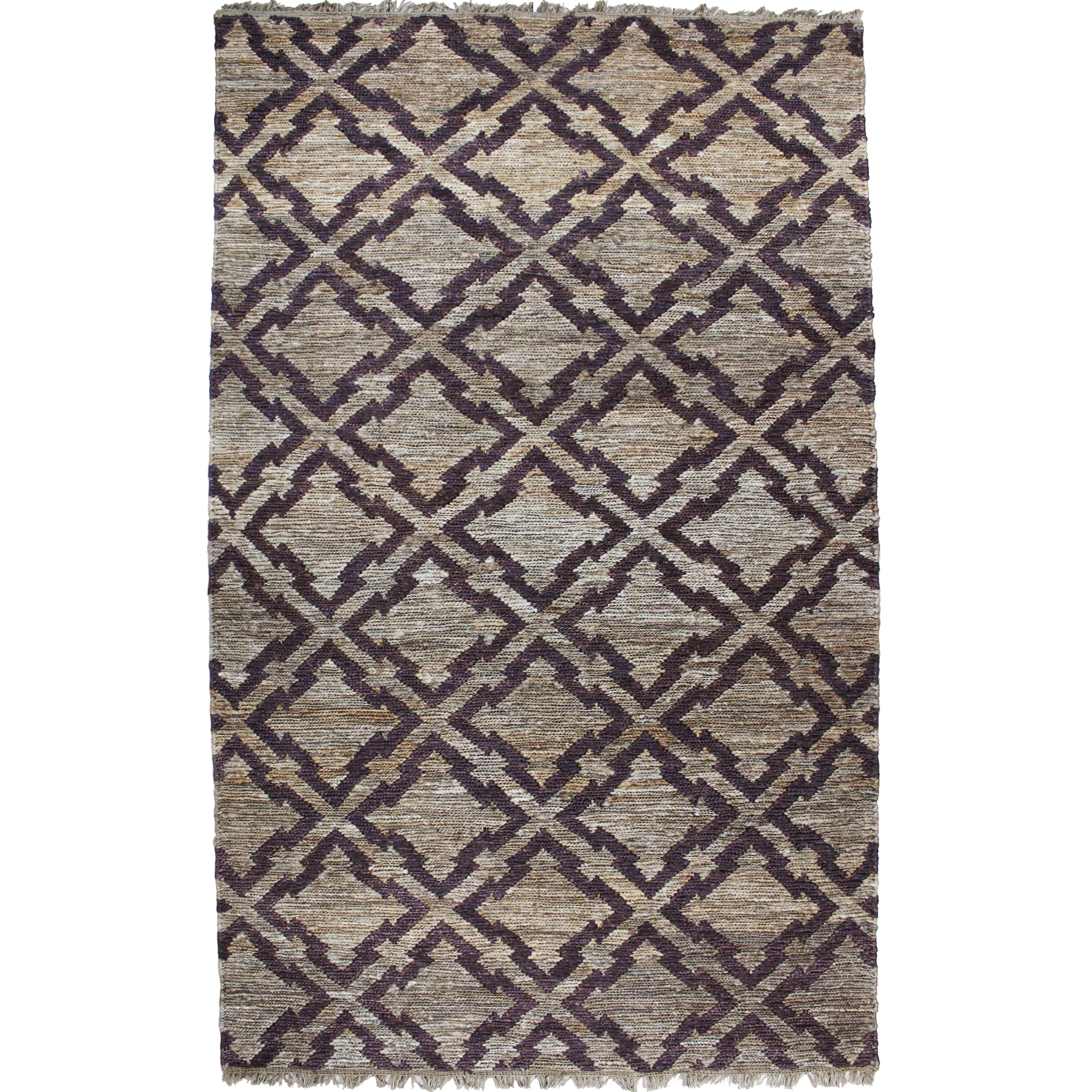natural geo spontaneous jute handwoven geometric natural/brown area rug natural geo spontaneous jute handwoven geometric natural/brown area rug