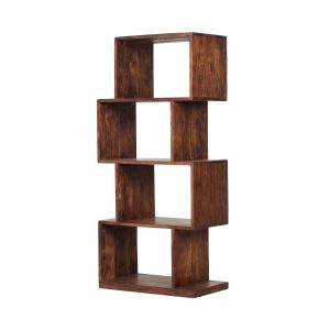 handcrafted boho 4 shelf acacia wood etagere bookcase nh745313